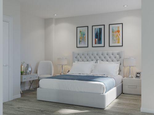 Unit 605 Bedroom lightcolours